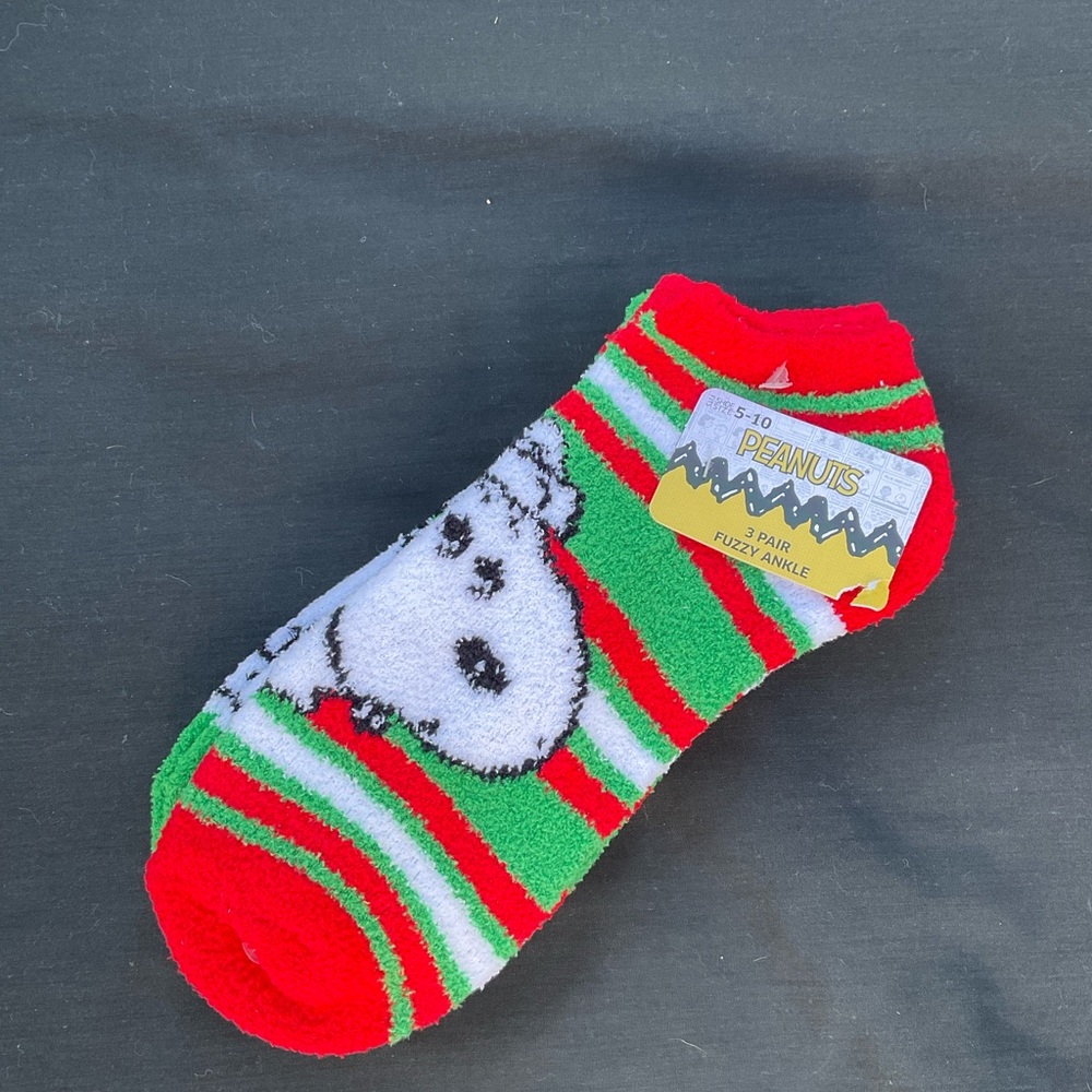 Snoopy Holiday Christmas Socks